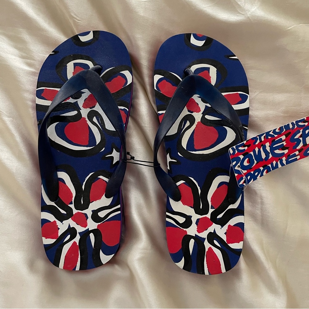 Vintage & NWT: Stephen Sprouse/Target Collaboration: Flip Flops